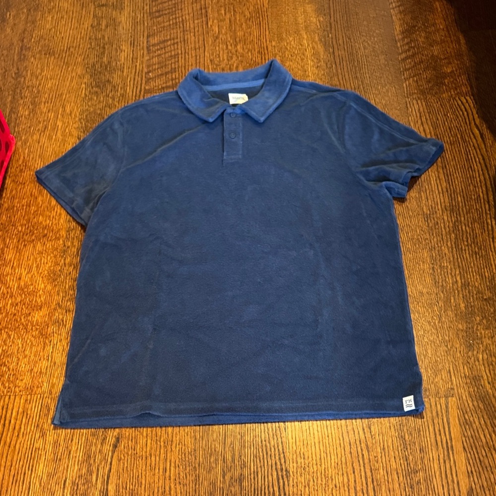 Fair Harbor Navy Polo Shirt